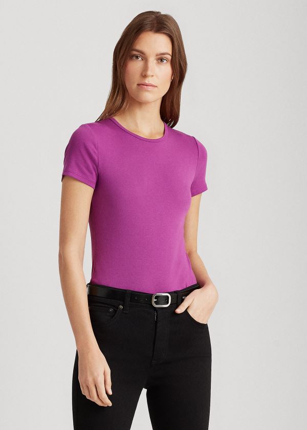 T Shirt Ralph Lauren Algodão-Blend Mulher 31962-NTFG